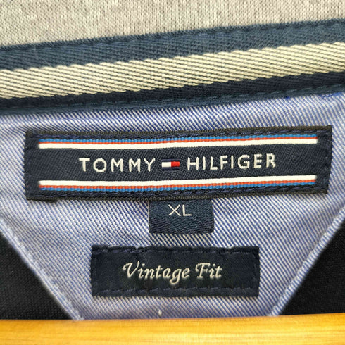 トミーヒルフィガー TOMMY HILFIGER ロゴモチーフジップアップフーディー メンズ JPN:XL