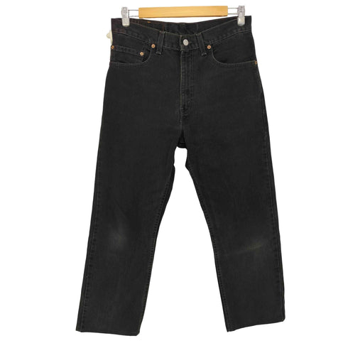 リーバイス Levis 00S 00年製 MADE IN USA 505 後染めブラックデニム メンズ W32 L34