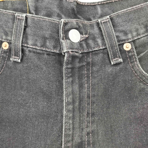 リーバイス Levis 00S 00年製 MADE IN USA 505 後染めブラックデニム メンズ W32 L34
