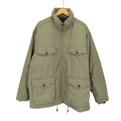 エディーバウアー Eddie Bauer 80-90s 黒タグ後期 グースダウン ナイロンダウンジャケット メンズ import:L