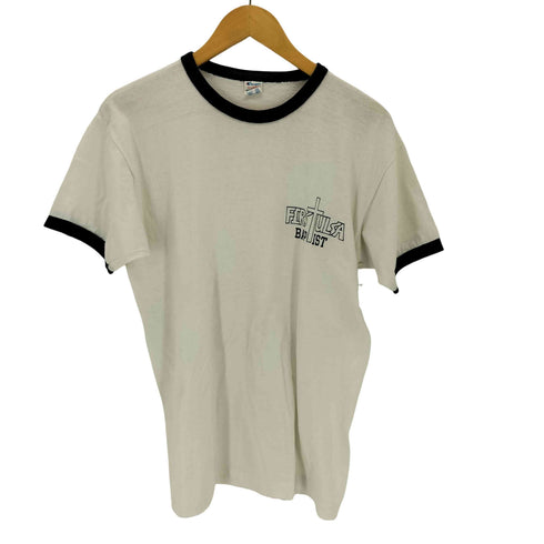 チャンピオン Champion トリコ FIRSTULSA BAPTIST リンガーTシャツ メンズ import:XL