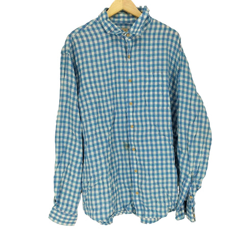 チェックリネンL/S シャツ メンズ JPN:XXL