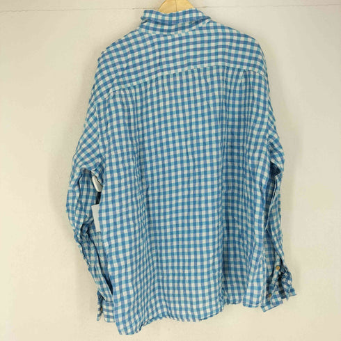 チェックリネンL/S シャツ メンズ JPN:XXL