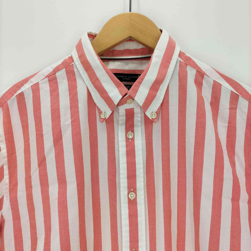 トミーヒルフィガー TOMMY HILFIGER ストライプ柄BDシャツ メンズ 42