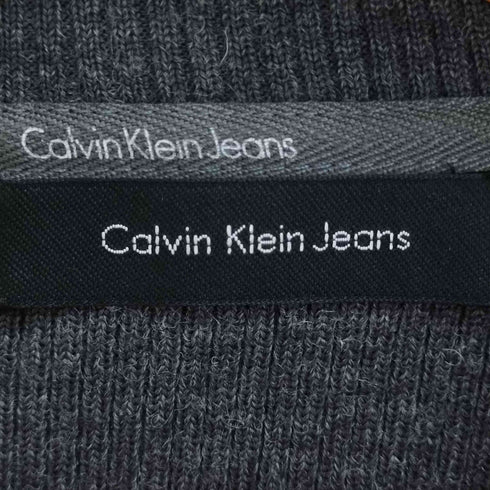 カルバンクラインジーンズ Calvin Klein Jeans アクリルナイロンブレンド ウール ドライバーズニット レディース import:L