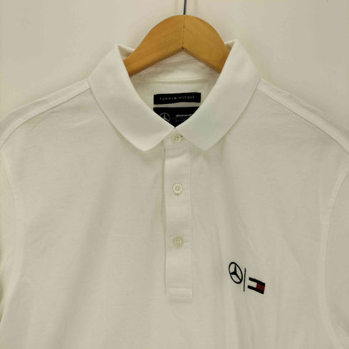 トミーヒルフィガー TOMMY HILFIGER AMG Petronas 刺繍ポロシャツ メンズ import:XL