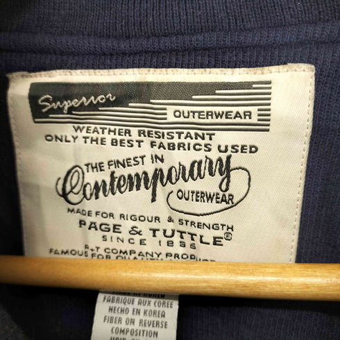ロゴ刺繍ハイネックハーフジップブルゾン メンズ JPN:XXL