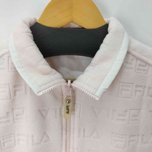 フィラ FILA エンボスロゴ モノグラムリバーシブルベスト メンズ