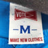 ボートメイクニュークローズ VOTE MAKE NEW CLOTHES ハーフスナップ 七分丈カットソー メンズ JPN:M