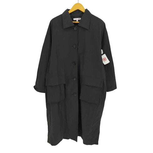 ユニクロジェイダブリューアンダーソン UNIQLO JW ANDERSON ナイロンステンカラー ロングコート レディース JPN:L