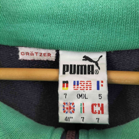 プーマ PUMA 万国旗 GRATZER ハーフジップスウェット メンズ 7