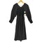 エレンディーク ELENDEEK 22SS V NECK MIX F&F OP Vネックミックスフィット&フレアワンピース レディース JPN:1