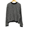 アールエムギャング ラムダ タカハシ R.M GANG LAMBDA TAKAHASHI RIPPLE STRIPE CREW NECK SWEAT 3Dニット メンズ FREE