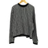 アールエムギャング ラムダ タカハシ R.M GANG LAMBDA TAKAHASHI RIPPLE STRIPE CREW NECK SWEAT 3Dニット メンズ FREE
