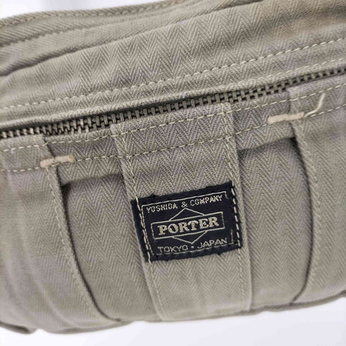 ポーター PORTER ヘリンボーン 2WAY ミニショルダーバッグ メンズ