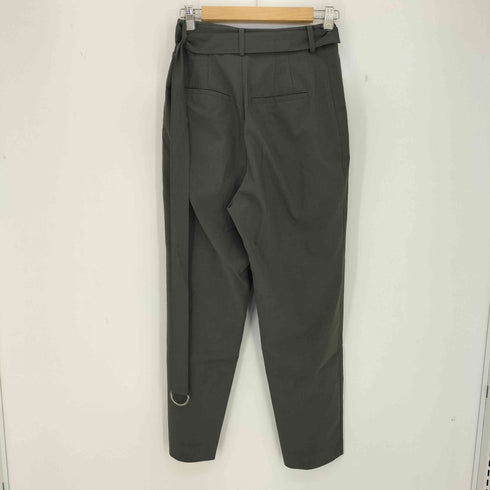 ビューティーアンドユースユナイテッドアローズ BEAUTY & YOUTH UNITED ARROWS ポリエステルブレンド センタープレス ベルトパンツ レディース JPN:S