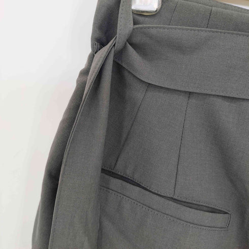 ビューティーアンドユースユナイテッドアローズ BEAUTY & YOUTH UNITED ARROWS ポリエステルブレンド センタープレス ベルトパンツ レディース JPN:S