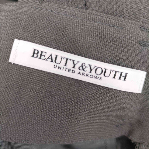 ビューティーアンドユースユナイテッドアローズ BEAUTY & YOUTH UNITED ARROWS ポリエステルブレンド センタープレス ベルトパンツ レディース JPN:S
