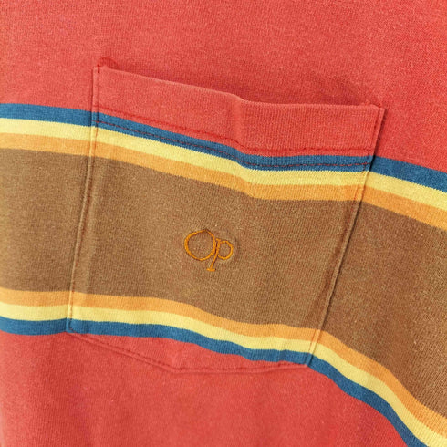 オーシャンパシフィック Ocean Pacific SUNWEAR ボーダー クルーネックTシャツ メンズ