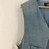 ダブルアールエルラルフローレン RRL RALPH LAUREN ABRAMS INDIGO VEST 刺し子 ベスト メンズ JPN:XL