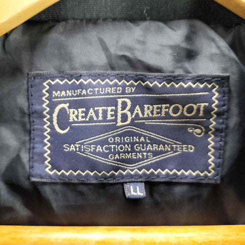 クリエイトベアフット CREATE BAREFOOT プリント フーデッドジャケット メンズ LL