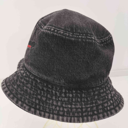 ディーゼルインダストリー Diesel Industry C-EMIL ロゴ刺繍 デニム バケットハット メンズ 02