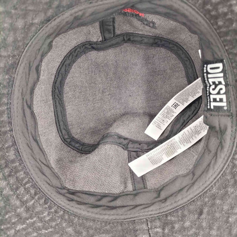 ディーゼルインダストリー Diesel Industry C-EMIL ロゴ刺繍 デニム バケットハット メンズ 02
