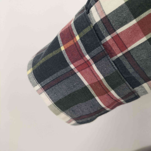 ジェイプレス J.PRESS BDチェックシャツ マドラスチェック メンズ JPN:L