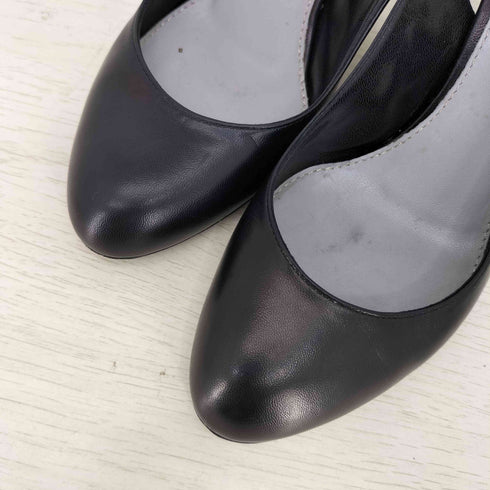 セルジオロッシ sergio rossi vero cuoio ストラップ レザーヒールパンプス レディース 36 1/2