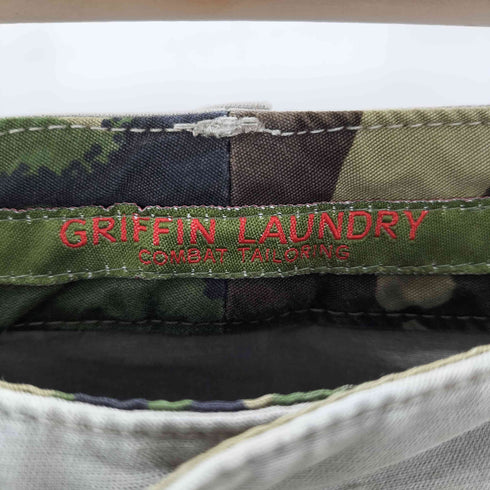 GRIFFIN LAUNDRY 90S イタリア製 裾ジップ アーチ カーゴパンツ テック メンズ JPN:S