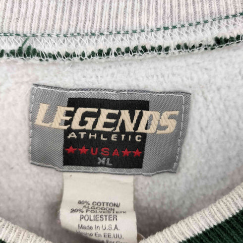 レジェンズ LEGENDS USA製 チームロゴ刺繍 Vネックスウェット メンズ import:XL
