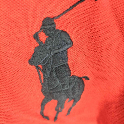 ポロラルフローレン POLO RALPH LAUREN 刺繍デザイン鹿の子ポロシャツ メンズ JPN:XS