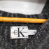 カルバンクラインジーンズ Calvin Klein Jeans ストライプ柄 スキッパー ニットパーカー センターシーム メンズ JPN:M