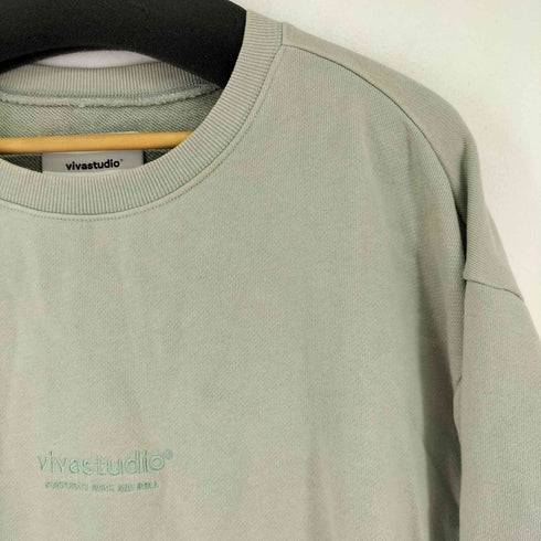 ビバスタジオ vivastudio ロゴ刺繍 スウェット メンズ JPN:XL
