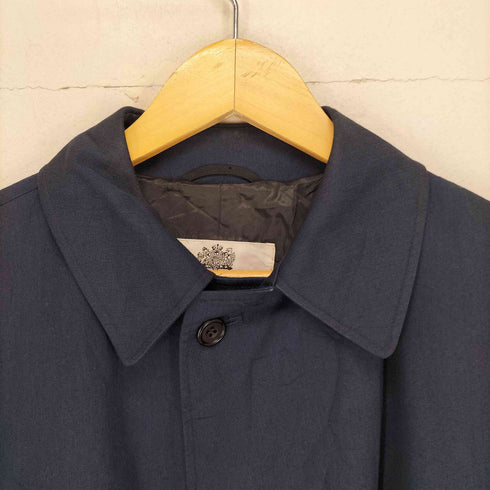 アクアスキュータム AQUASCUTUM MADE IN CANADA ステンカラーコート メンズ