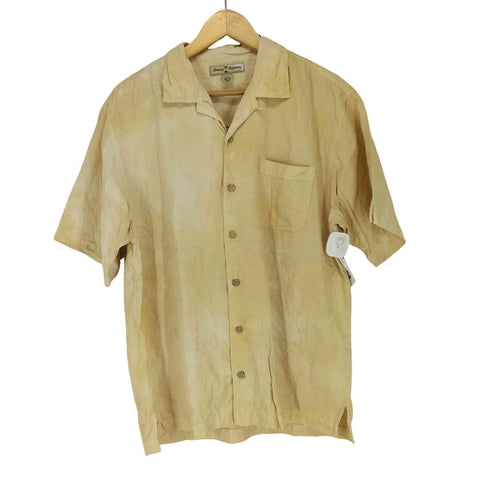 トミーバハマ Tommy Bahama タイダイ柄 シルクS/S シャツ メンズ JPN:M