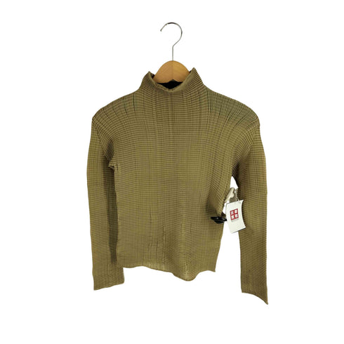 プリーツプリーズイッセイミヤケ PLEATS PLEASE ISSEY MIYAKE ハイネックプリーツカットソー レディース JPN:M