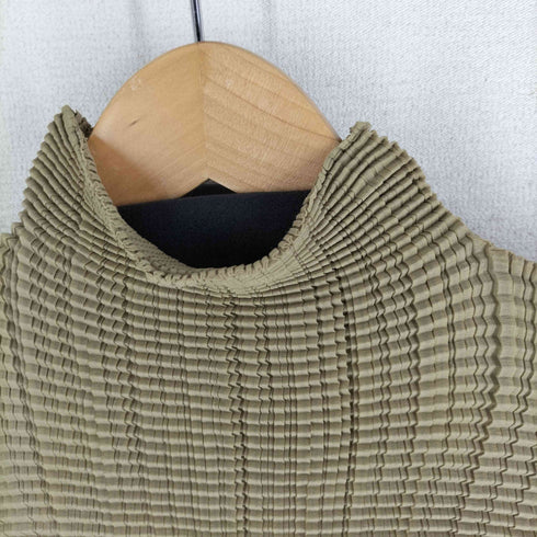 プリーツプリーズイッセイミヤケ PLEATS PLEASE ISSEY MIYAKE ハイネックプリーツカットソー レディース JPN:M