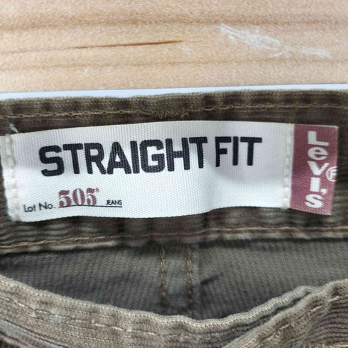 リーバイス Levis 505 STRAIGHT FIT コーデュロイパンツ メンズ 36×32