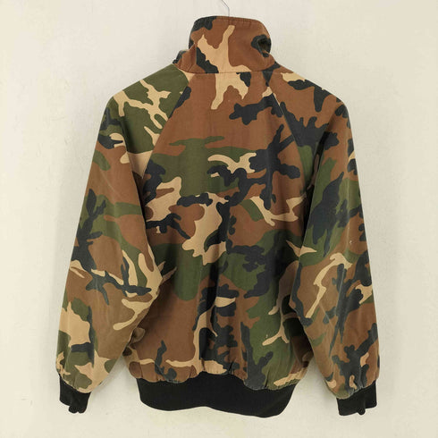 DUCK BAY SCOVILLジップ ウッドランドカモ シェルドフリースジャケット メンズ import:S