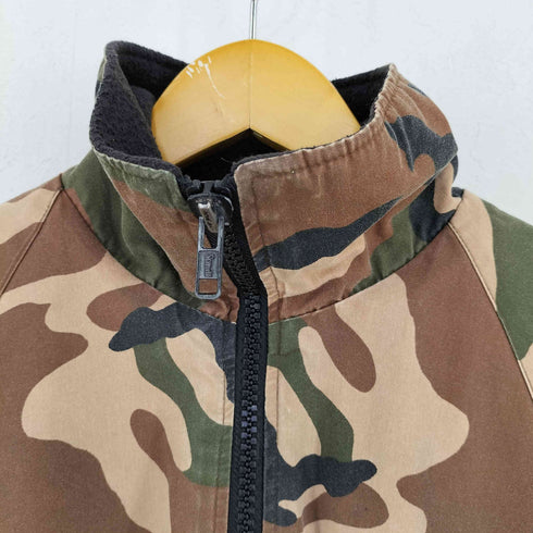 DUCK BAY SCOVILLジップ ウッドランドカモ シェルドフリースジャケット メンズ import:S