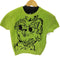 LAZY OAF シャギーニットトップス ライムグリーン レディース JPN:S