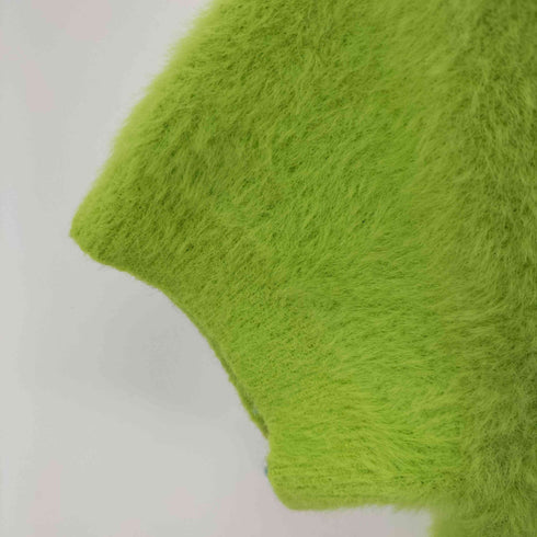 LAZY OAF シャギーニットトップス ライムグリーン レディース JPN:S