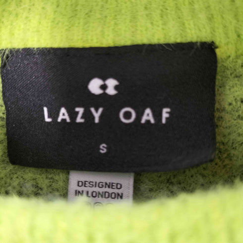 LAZY OAF シャギーニットトップス ライムグリーン レディース JPN:S