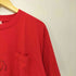 NATIONAL シングルステッチ 前面プリント ショートスリーブ クルーネックポケットTシャツ メンズ EXTRA-LARGE