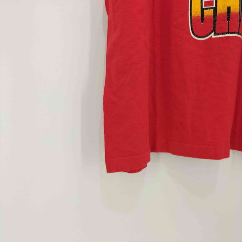 NATIONAL シングルステッチ 前面プリント ショートスリーブ クルーネックポケットTシャツ メンズ EXTRA-LARGE