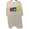 ヘインズ Hanes 90S HEAVYWEIGHT シングルステッチ 前面プリント ショートスリーブ クルーネックTシャツ メンズ XXXL
