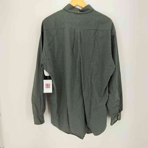 トミーヒルフィガー TOMMY HILFIGER 90S ギンガムチェック BD ロゴ刺繍 L/S シャツ メンズ JPN:XL