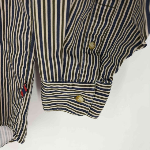 ビューグルボーイ Bugle Boy 90S マルチストライプ BD L/S シャツ メンズ JPN:L