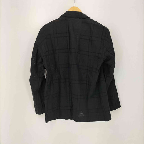 イッセイミヤケメン ISSEY MIYAKE MEN 20SS リネン混 チェック折柄テーラードジャケット メンズ JPN:1